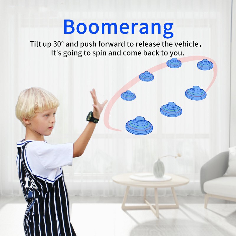 Bola voladora Boomerang Flyorb - Drone Beacon Light reseña y precio