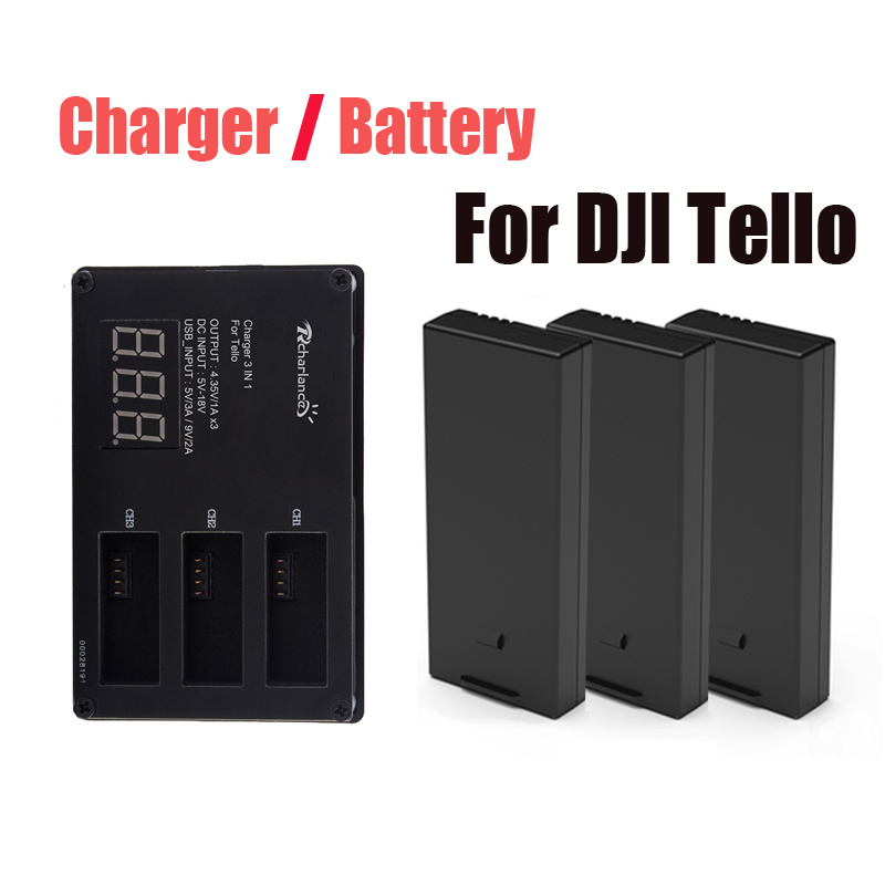 Batería Original DJI Tello/car - Drone Charging Hub reseña y precio