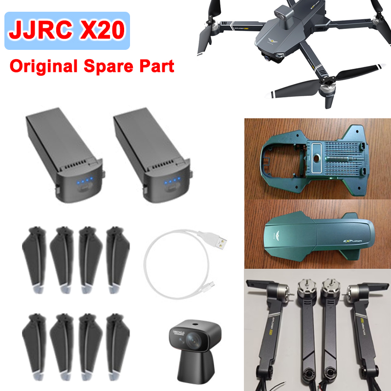 Pieza de repuesto Original par - Jjrc Drone X20 reseña y precio