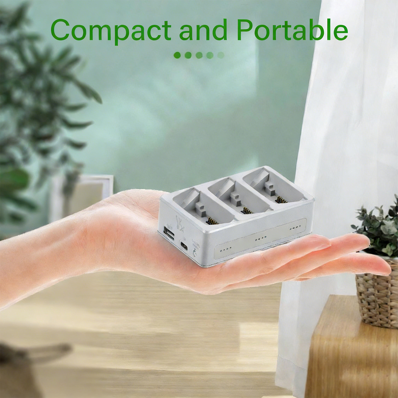 Nuevo Cargador de Batería de 3 - Drone Charging Hub reseña y precio