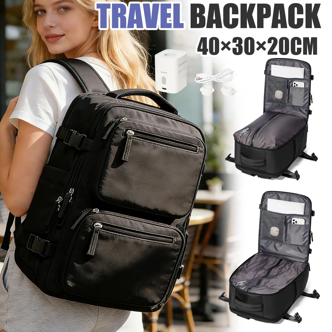 Mochila para mujer, mochila co - Drone Backpack reseña y precio